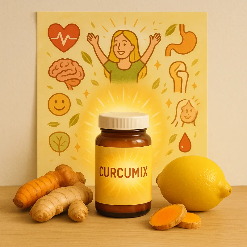 Curcumix bättre hälsa Öka din energi