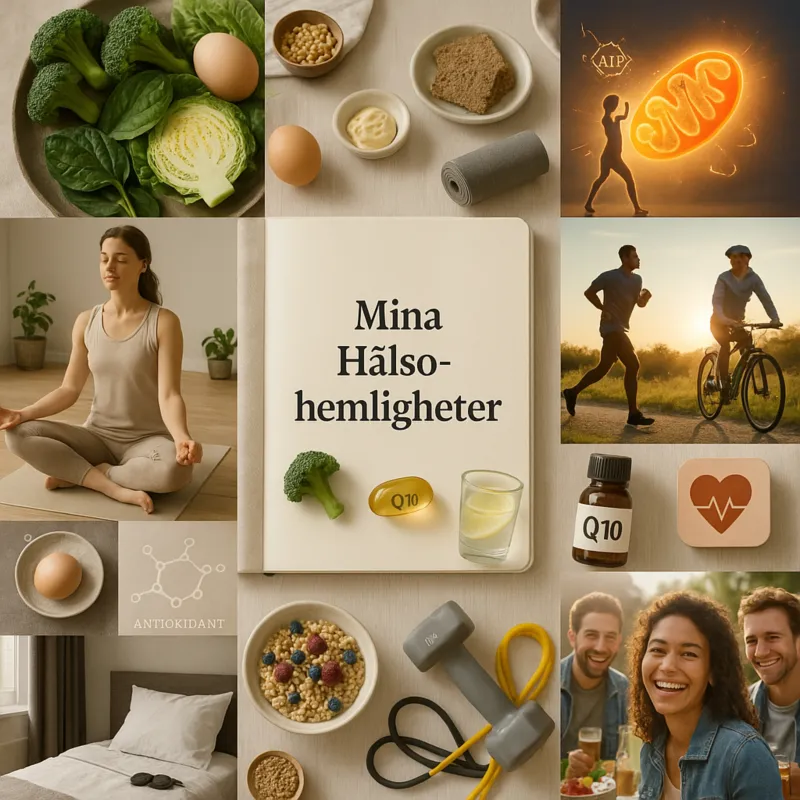 Q10 bättre hälsa Upptäck hemligheten